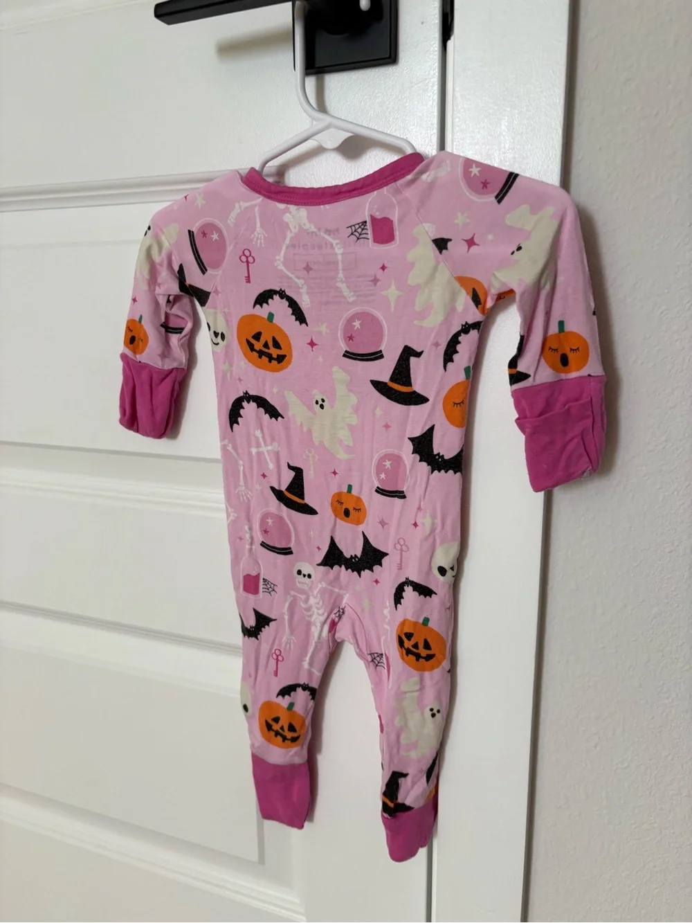 Pink Halloween Little Sleepies